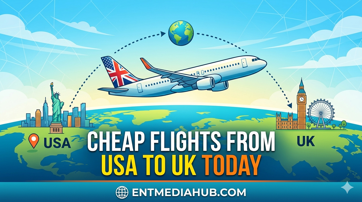 Cheap Flights from USA to UK Today
