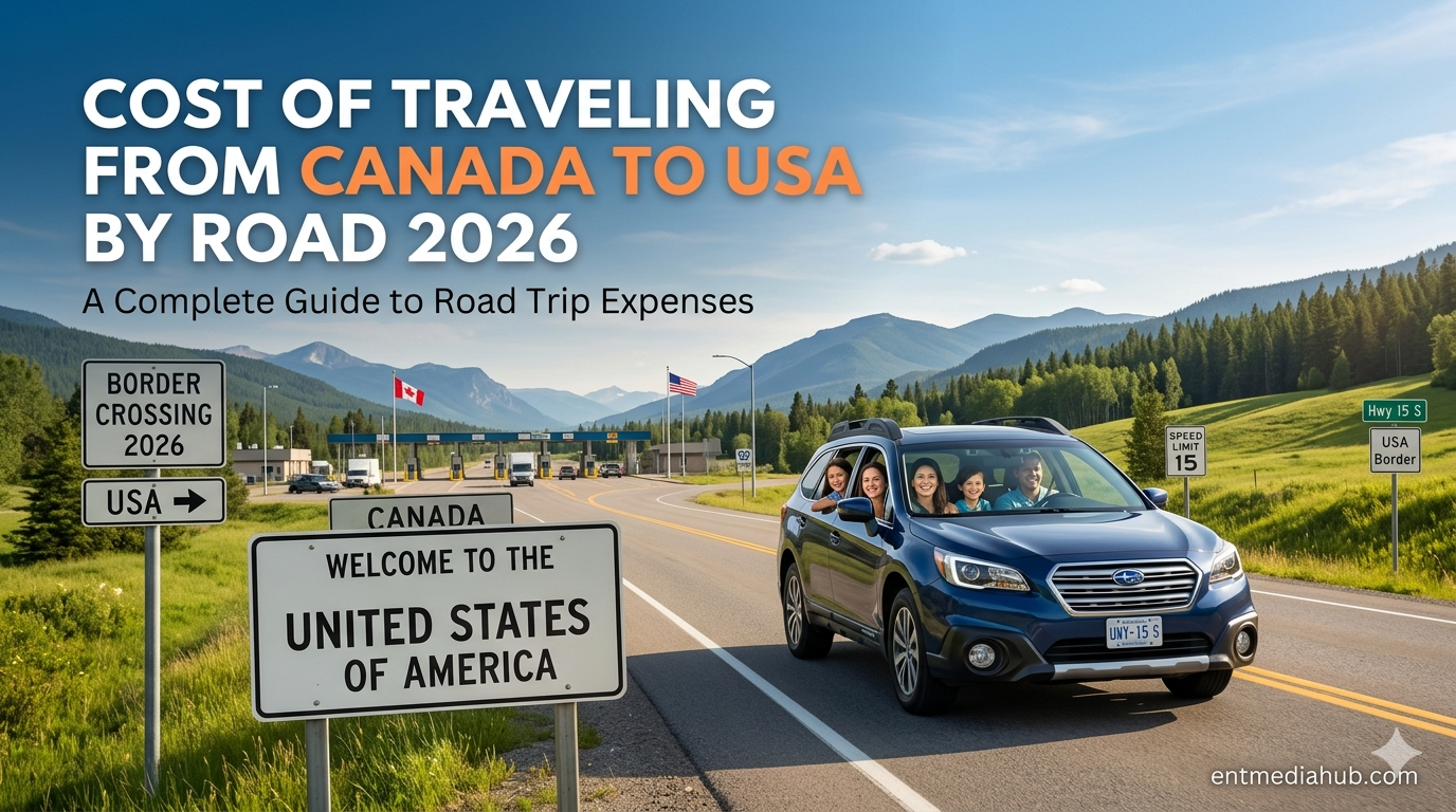 Cost of Traveling from Canada to USA by Road