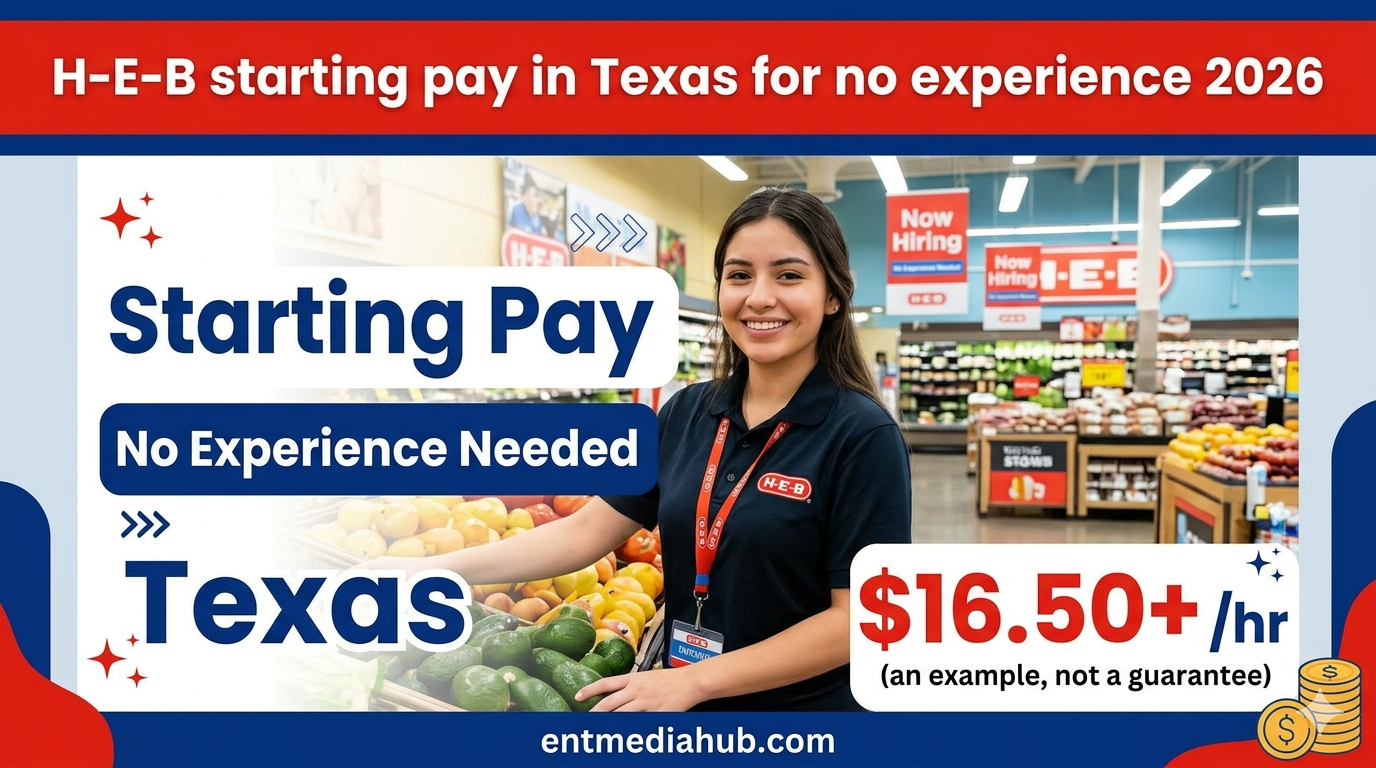 H-E-B Starting Pay in Texas