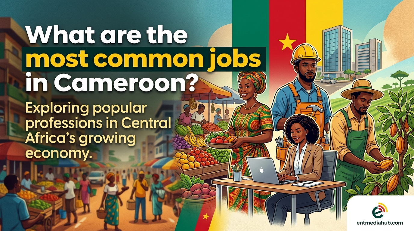 most common jobs in Cameroon